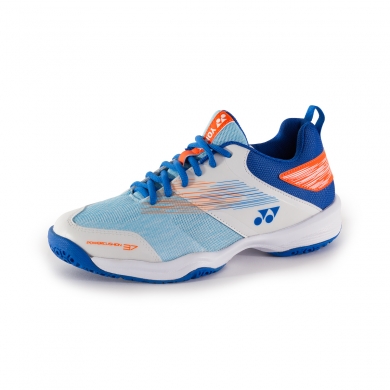 Yonex Buty do Badmintona Power Cushion 37 białe/niebieskie męskie